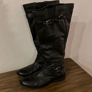 White Mountain Loyal Tall Boots Size 8 1/2
